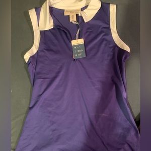 Purple tommy Bahama golf tank small